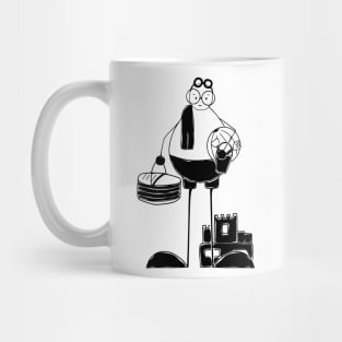 Summer Beach minimalist line art Mug